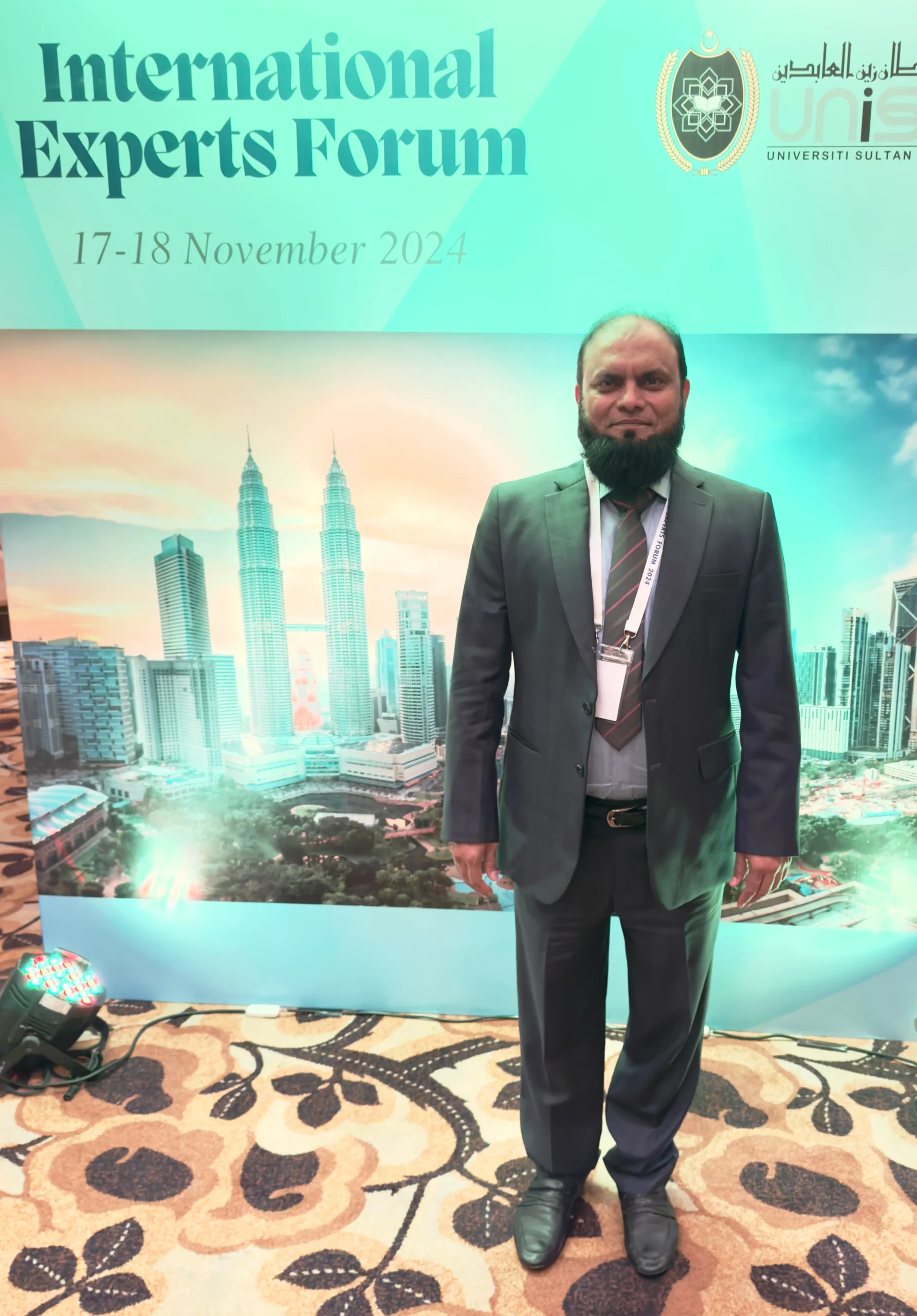 Dr Abdul Shakoor Represents Pakistan at International Expert Forum 2024 in Malaysia